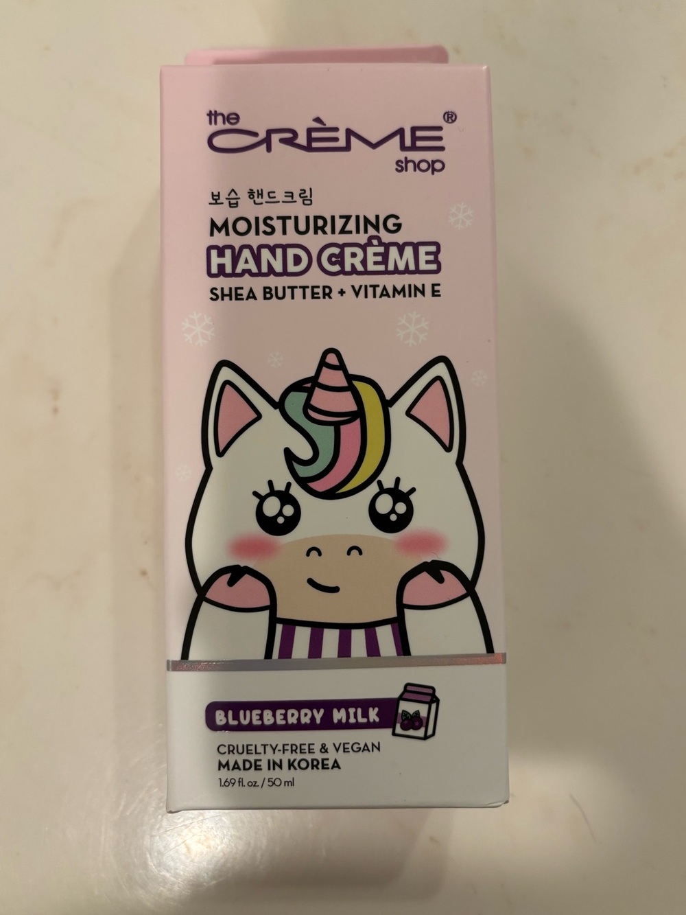 The creme shop moisturizing hand cream